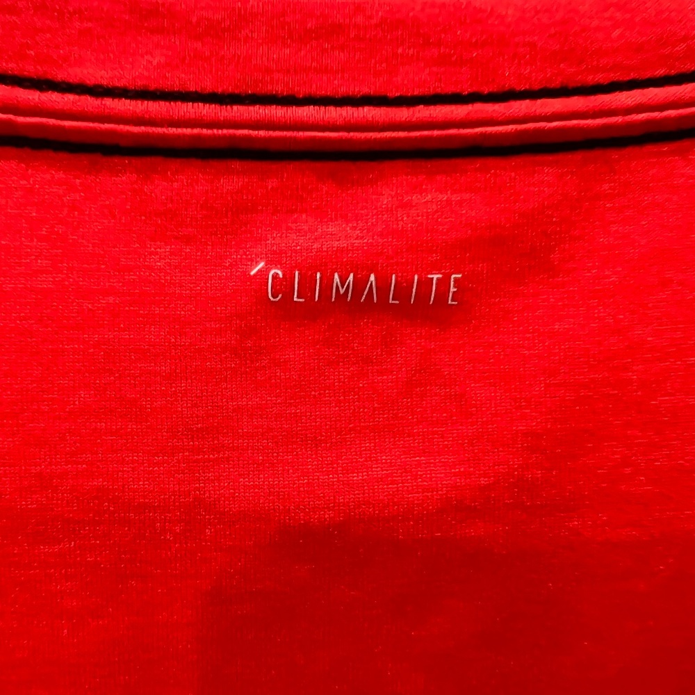 🔥 ADIDAS Climalite Boys Basketball Short Sleeve T-Shirt - Youth L (Size 14/16) - Picture 5 of 6